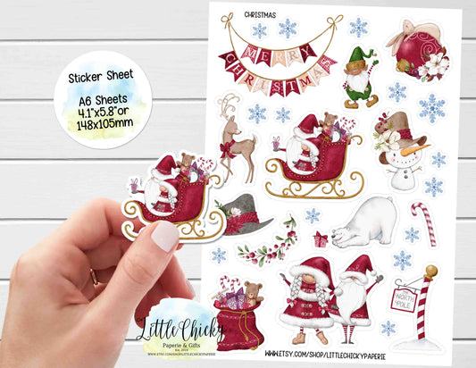 Sticker Sheet - Christmas Sticker Sheet