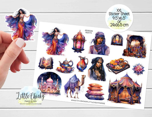 XXL Sticker Sheet - Arabian Nights Sticker Sheet